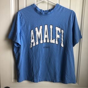 Amalfi coast italy tshirt